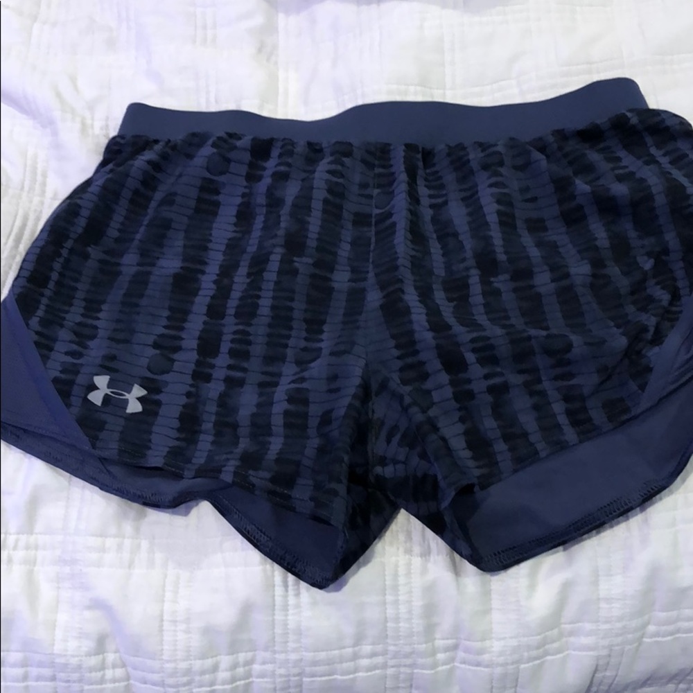 💙Blue under amour shorts
